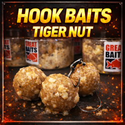 Seria GREAT BOILIE - TIGER NUT - haczykowe